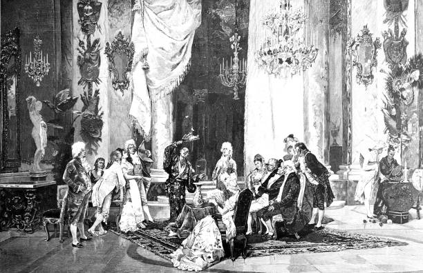 istock Performance of artists in the royal theater 964958574