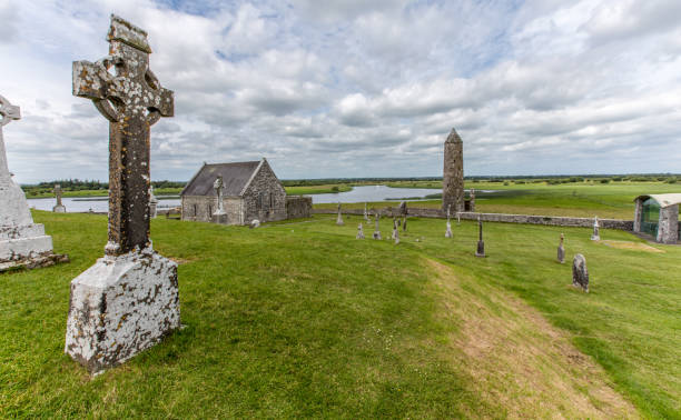 istock The Ancient Monastery of Clonmacnoise in Ireland 964962346