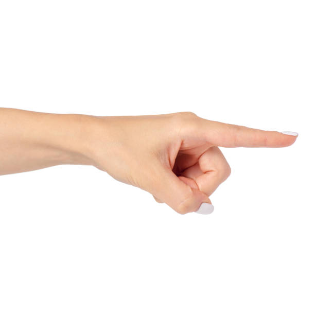 istock Female hands showing finger 964967012
