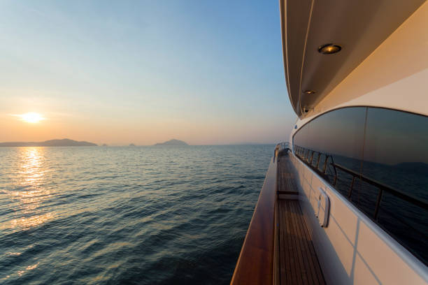 istock Luxury Yacht Exterior Deck 964970480