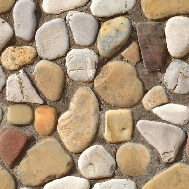 istock Seamless photo texture of pavement tile from natural stone 964977342