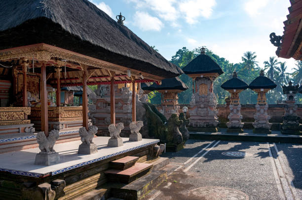 istock Courtyard of balinese temple 964979504