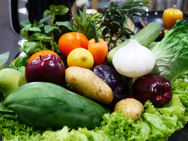 Fresh colorful vegetables