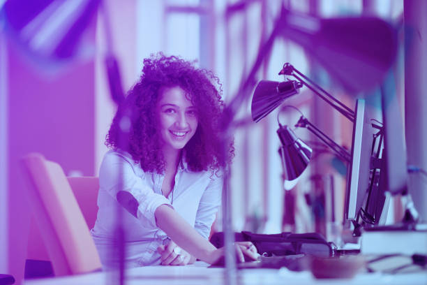 istock young  business woman at office 964984348