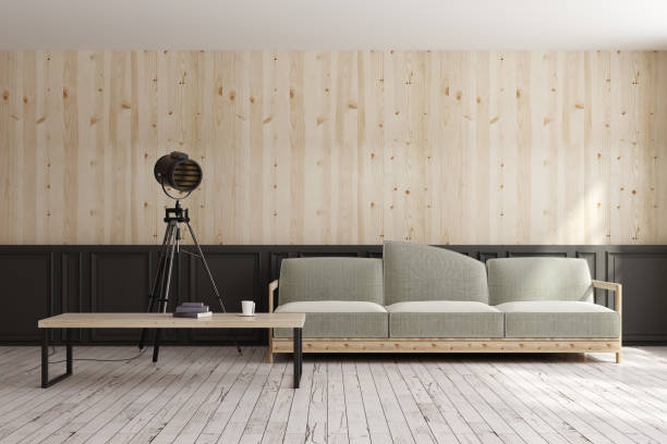 istock Contemporary living room with copyspace 964984884