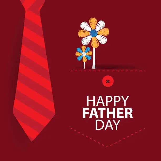 Vector illustration of Father Day