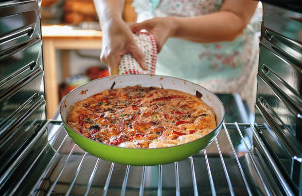 istock Baking Vegetable Frittata in the Oven 965002186