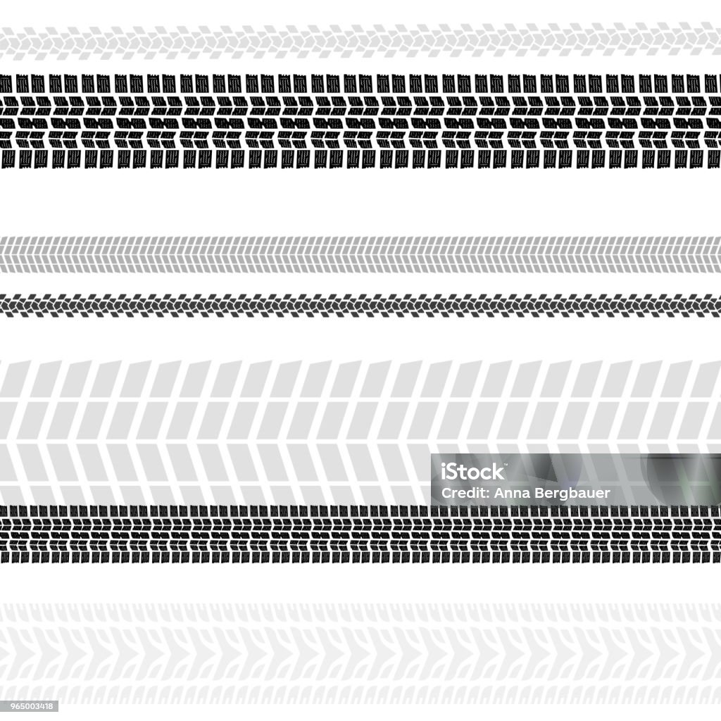 Tire Pattern Vector Seamless Tire Pattern Stock Illustration - Download Image Now ...