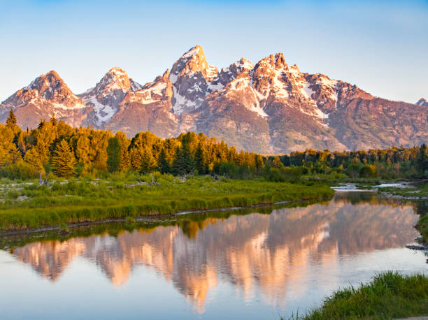 istock Sunrise at Grand Teton 965006510