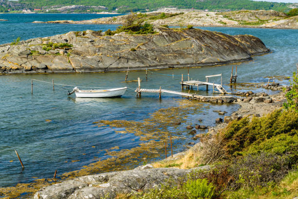 istock Small boat in the archipelago 965024958