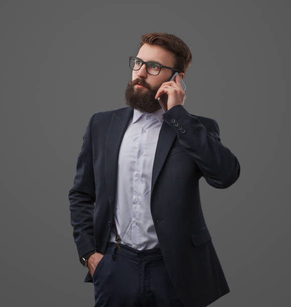 istock Elegant businessman having phone call 965054528