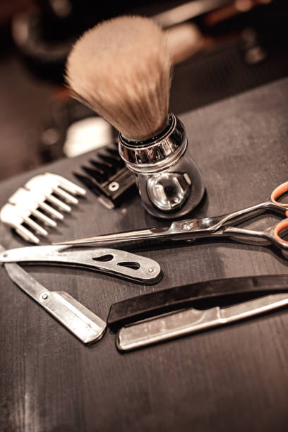 istock tools of barber shop 965062334