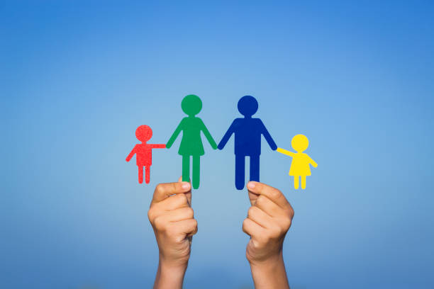 istock Paper family in hands 965085274