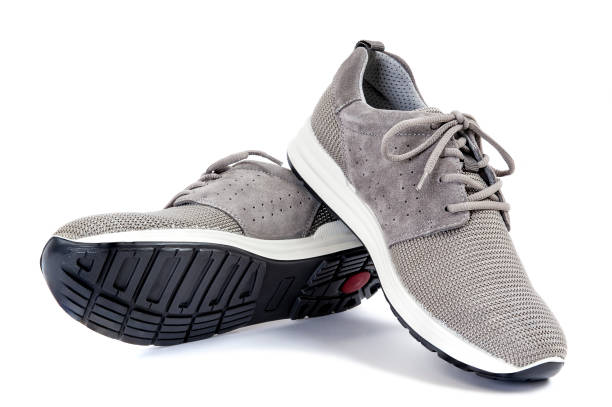 istock Men's sport shoes isolated on white background 965093304