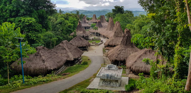 istock Traditional Hut, Praijing Traditional Village 965099758