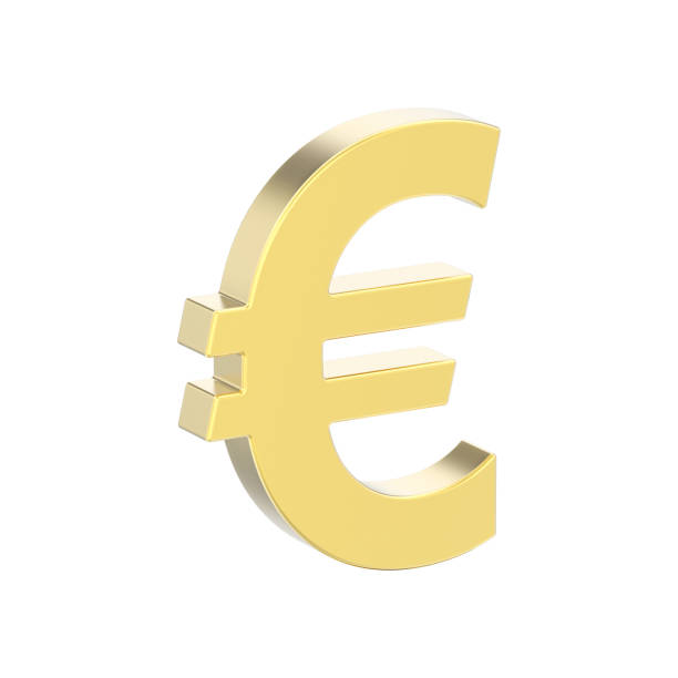 istock 3D illustration isolated gold uero money 965104536