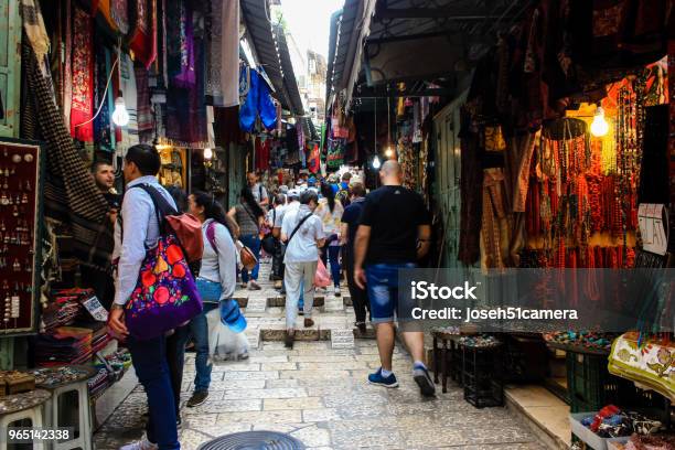 Colors Of Jerusalem Stock Photo - Download Image Now - Ancient, Architecture, Capital Cities