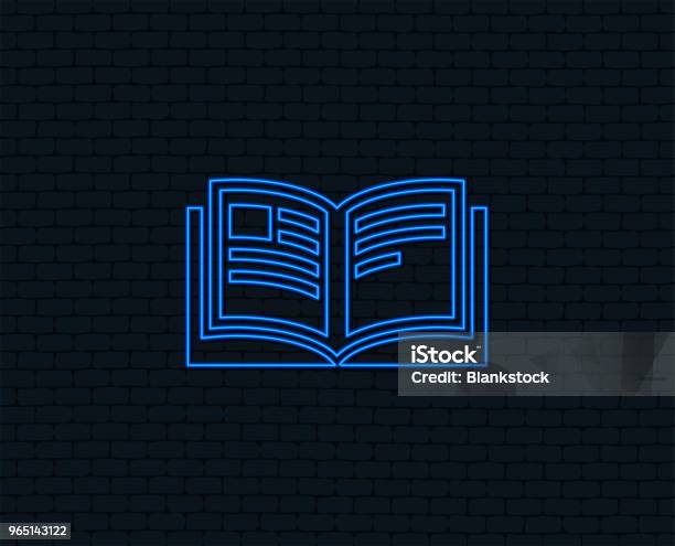 Book Sign Icon Open Book Symbol Stock Illustration - Download Image Now - Art, Badge, Book