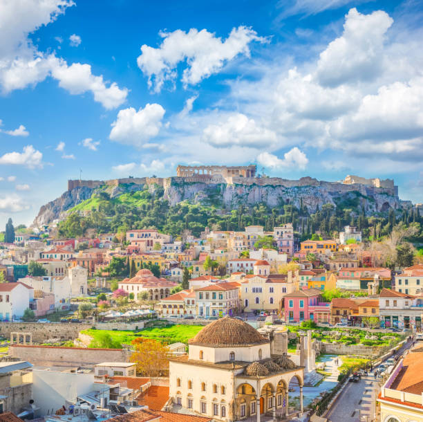 istock Skyline of Athenth with Acropolis hill 965162230