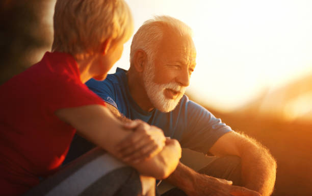 istock Senior couple on a romantic evening 965185264