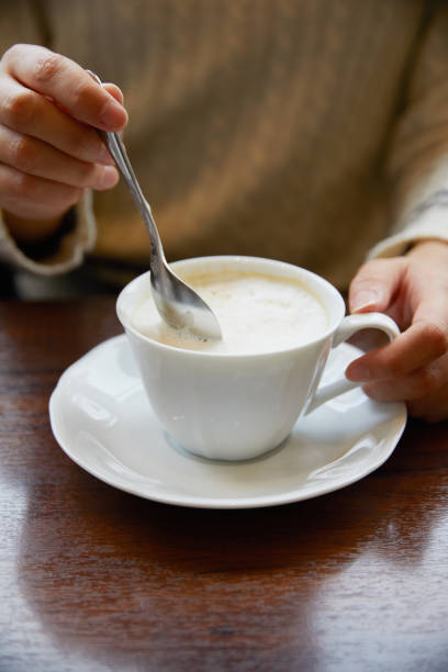 istock close up of the cappuccino coffee 965204352