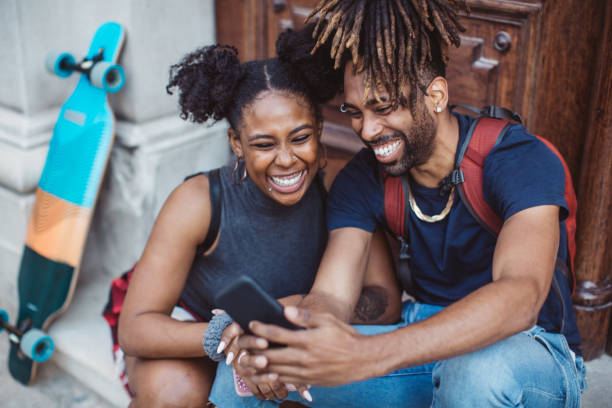istock Sharing moment on social media 965207896