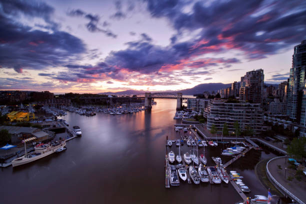 istock Granville island at sunset, Vancouver, Canada 965215066