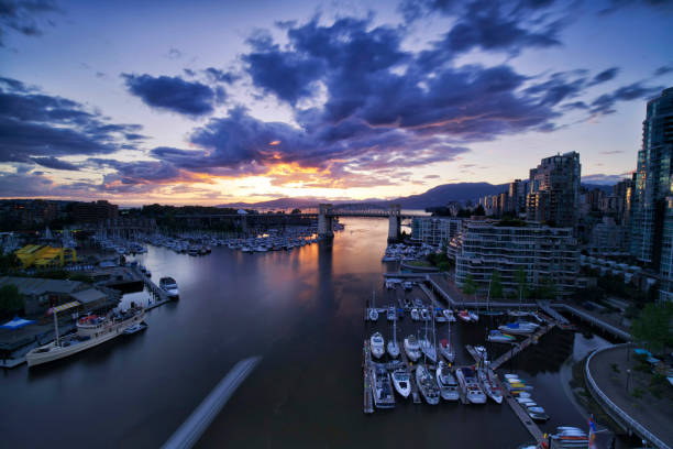 istock Granville island at sunset, Vancouver, Canada 965215070