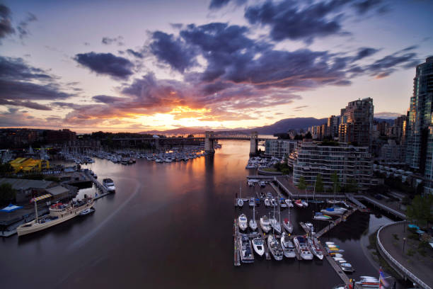 istock Granville island at sunset, Vancouver, Canada 965215194