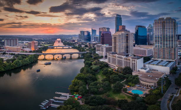 istock Austin, Texas Skyline over Lady Bird Lake 965223812