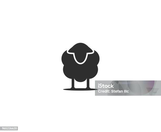 Icône De Mouton Vecteurs libres de droits et plus d'images vectorielles de Laine - Laine, Icône, Agneau - Animal