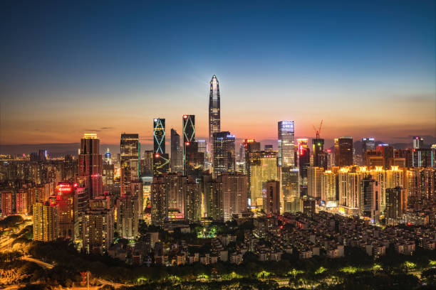 istock Shenzhen city skyline 965256798