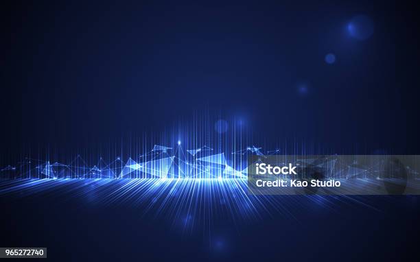 Abstract Computer Network Connection Digital Technology Concept Stock ...