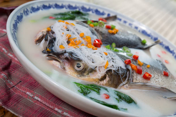 istock A plate of fish heads with chopped peppers 965278950