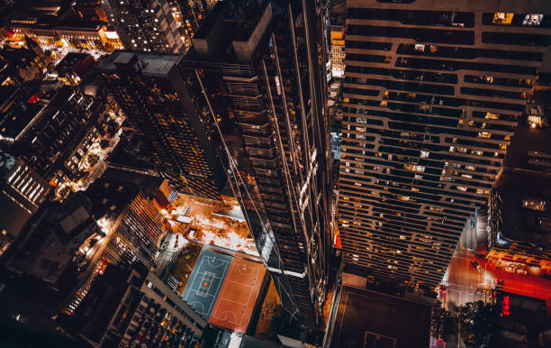 istock top view of melbourne cbd at night 965308114