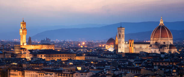 istock Florence Cathedral at Night in Florence - Italy 965316738