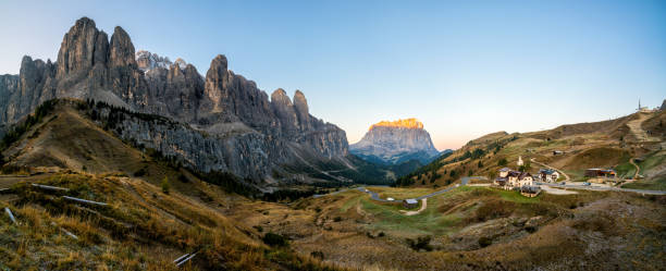 istock Dolomites Italy Landscape - Sassolungo Langkofel 965316836