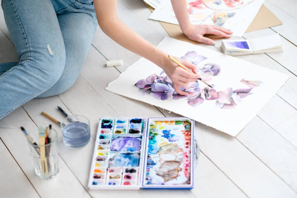 istock draw skill artful paint leisure watercolor picture 965337224