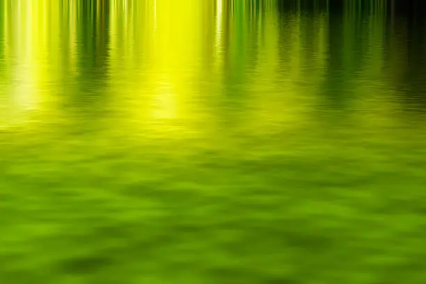 Shadow and Light - Abstract green Background