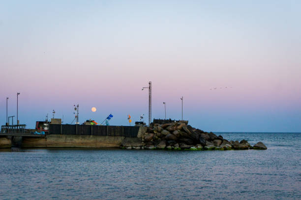 istock Moon is rising over idyllic Bornholm, Denmark on a day in summer 965397896