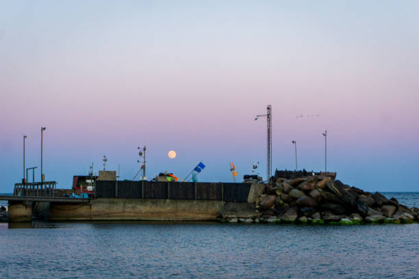 istock Moon is rising over idyllic Bornholm, Denmark on a day in summer 965397934