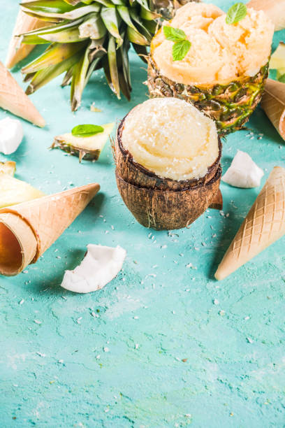 istock Various tropical ice cream sorbet 965414310