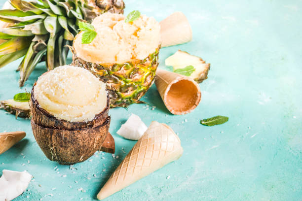 istock Various tropical ice cream sorbet 965414330
