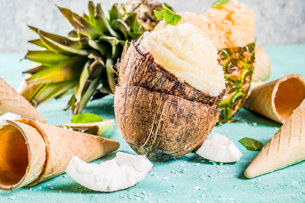 istock Various tropical ice cream sorbet 965414342