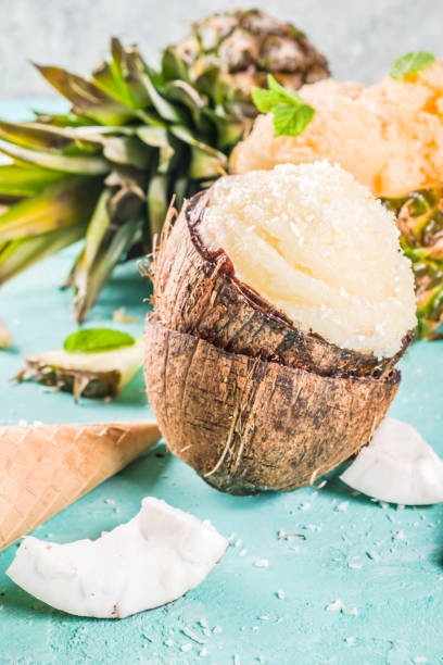 istock Various tropical ice cream sorbet 965414364