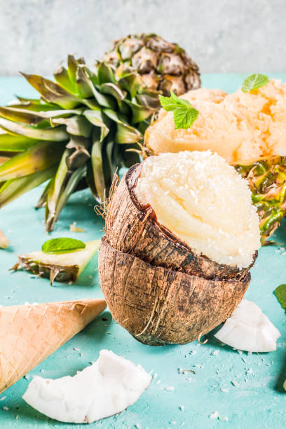 istock Various tropical ice cream sorbet 965414382