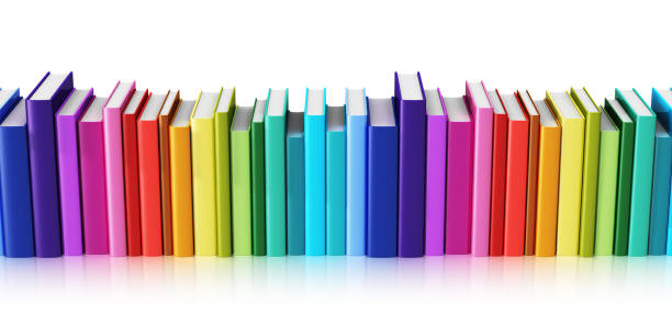 istock Color hardcover books 965421618