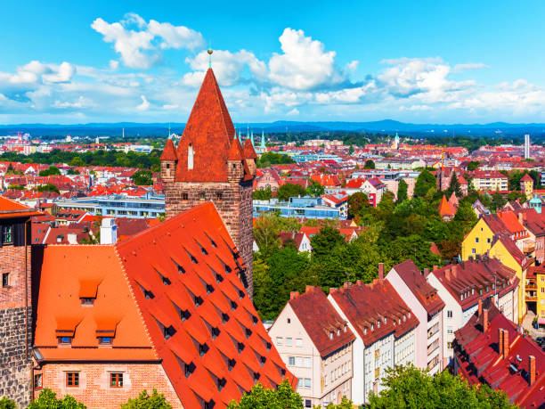 istock Aerial panorama of Nuremberg, Germany 965421664