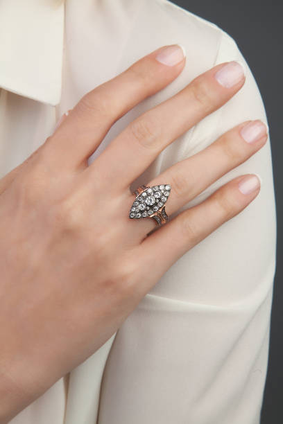 istock Beautiful Diamond Ring For Woman 965429308
