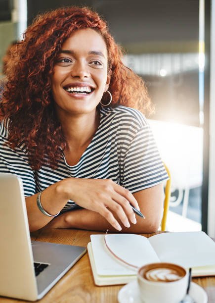 istock Working hard to make her blog become the best 965431888